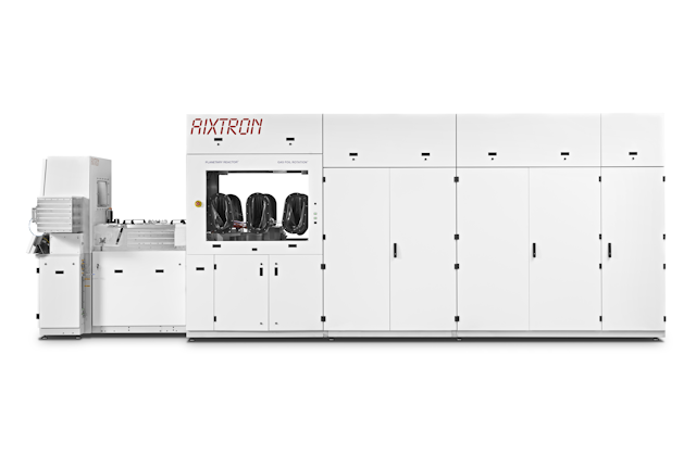 Система Aixtron 2800 G4. Вид сбоку